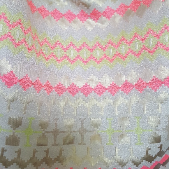 Neon Tribal Skirt - Picture 2 of 4